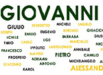 Итальянские имена и фамилии