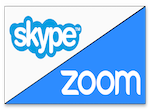    Skype  Zoom